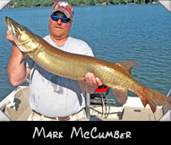 Mark McCumber with  44-inch musky