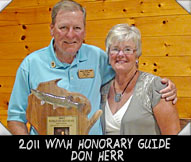 2011 WMH Honorary Guide Don Herr with wife Sharon