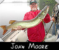 John Moore landed this 39” musky guided by Herman Holzapfel