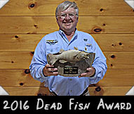 2016 Dead Fish Award winner Chuck Brod