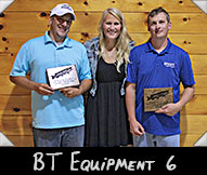 BT Equipment 6 -  Justin Schumacker, Greeter Lynsi Driessen, Justin Quinn