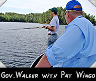 Gov. Walker with WMH Board Member Pat Wingo