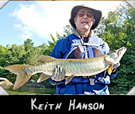 Keith Hanson 34-inch musky guided by Mike Dreissen