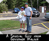 A Special Gift from Gov. Walker