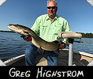 Past Hunter Greg Highstrom boated this 45-inch monster guidsd by Greg Jansen