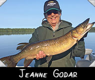Past Hunter Jeanne Godar boated this 35-inch beauty guided by Tim Cerney