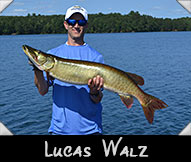 Contestant Lucas Walz landed this 42 1/4-inch beauty guided by Don Ladubec