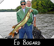 Ed Bogard landed this 39 1/2” beauty, guided by Don Ladubec