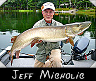 Team Wisconsin contestant Jeff Micholic boated this 46” monster, guided by Jeff Pomplun
