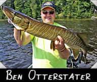 Past Hunter Ben Otterstater boated this 36 1/2 ” musky guided by Eric Herzfeldt
