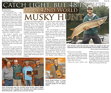 42nd World Musky Hunt story